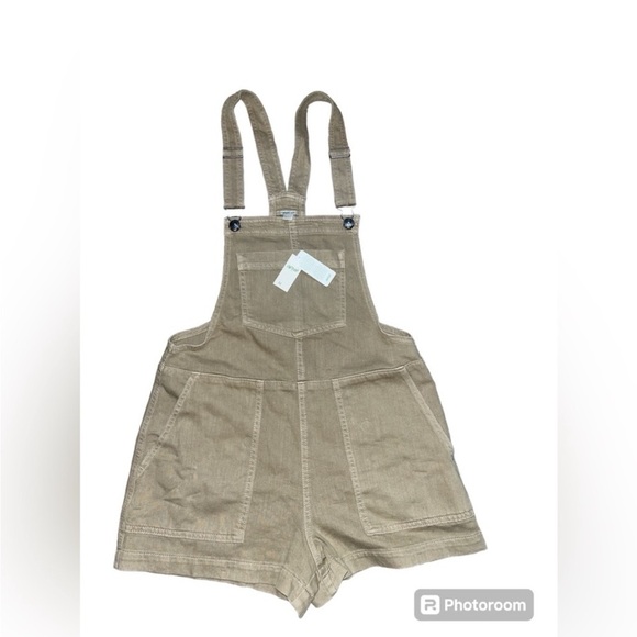 Aerie Tan Overalls - Picture 2 of 6
